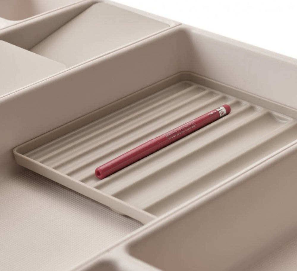 Lådinsatser, Set med 12 st, VIVA LARGE DRAWER ORGANISER, Joseph Joseph, Benvit i gruppen Förvaring / Köksförvaring hos SmartaSaker.se (41940)