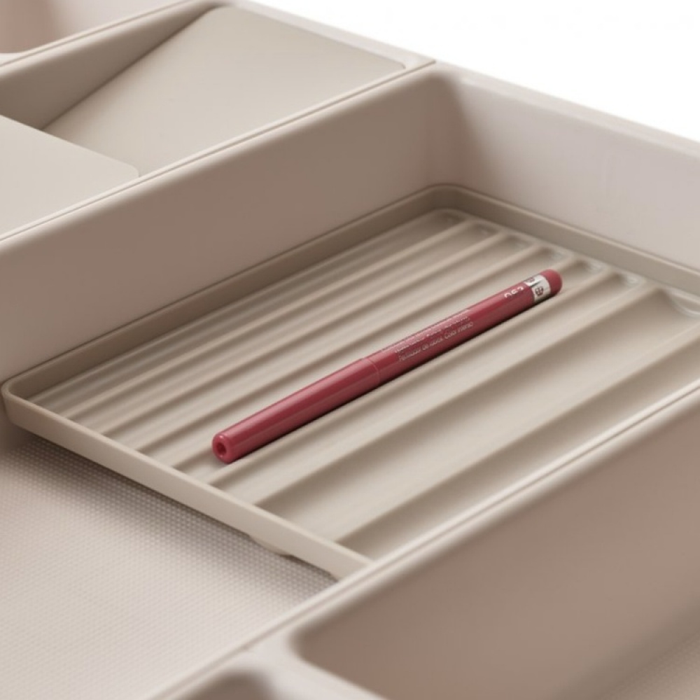 Lådinsatser, Set med 12 st, VIVA LARGE DRAWER ORGANISER, Joseph Joseph, Benvit i gruppen Förvaring / Köksförvaring / Organisera köksskåp / Besticklådor hos SmartaSaker.se (41940)
