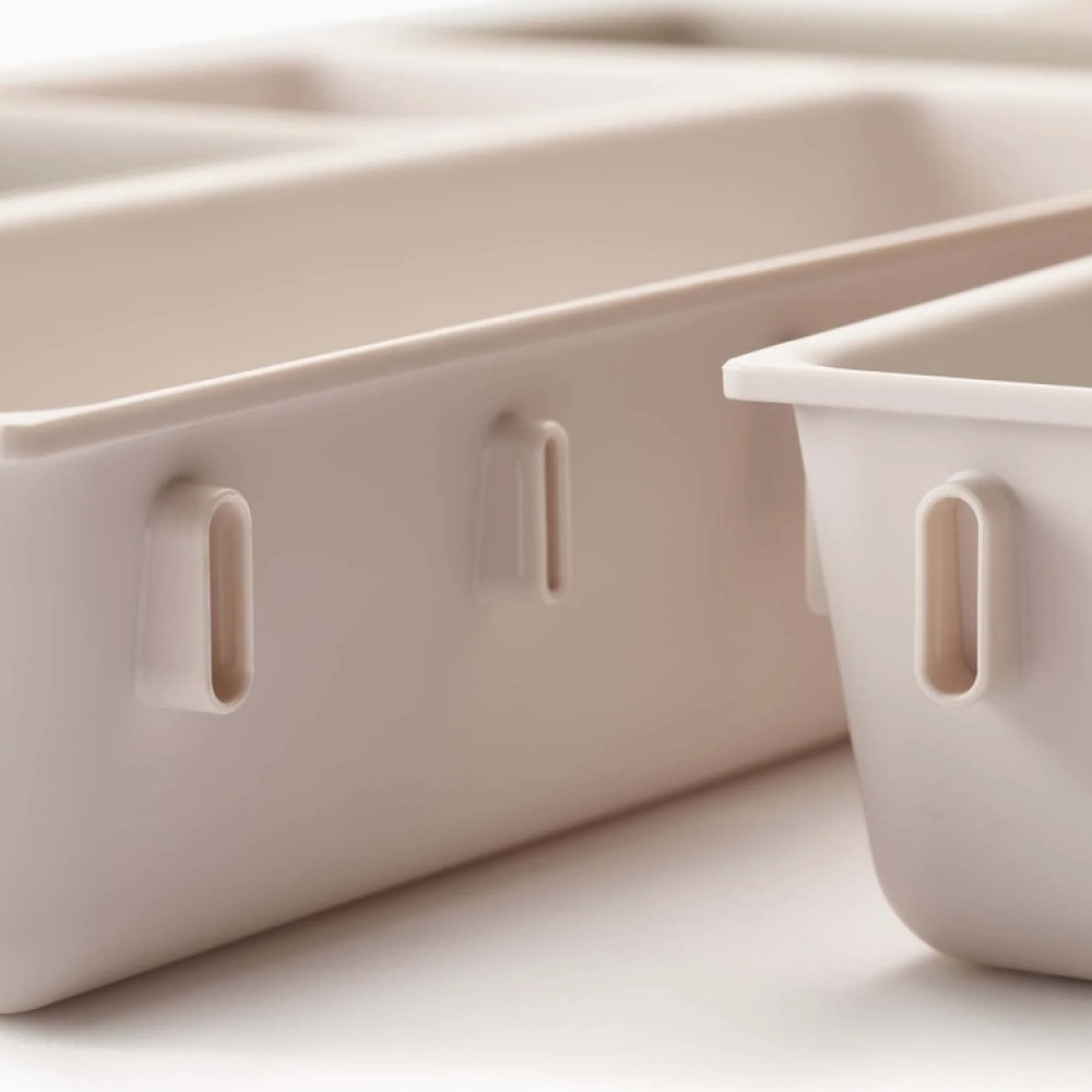 Lådinsatser, Set med 7 st, VIVA DRAWER ORGANISER, Joseph Joseph, Benvit i gruppen Förvaring / Köksförvaring / Organisera köksskåp / Besticklådor hos SmartaSaker.se (41941)