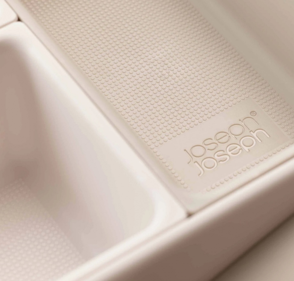 Lådinsatser, Set med 7 st, VIVA DRAWER ORGANISER, Joseph Joseph, Benvit i gruppen Förvaring / Köksförvaring / Organisera köksskåp / Besticklådor hos SmartaSaker.se (41941)