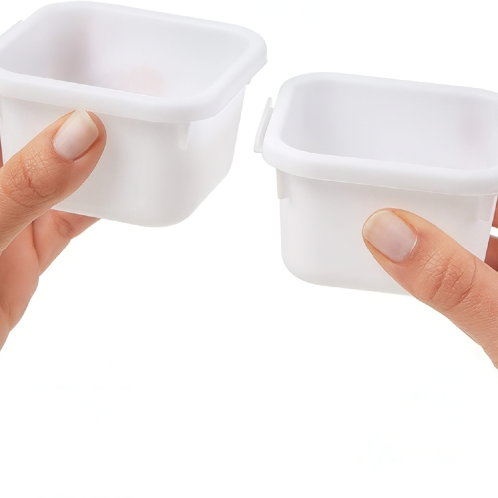 Lådinsatser, Set med 8 st, MODULAR TRAYS, Vita i gruppen Förvaring / Köksförvaring / Organisera köksskåp / Besticklådor hos SmartaSaker.se (41943)