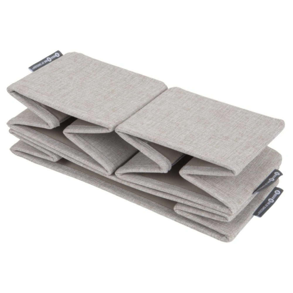 Lådor för sortering, 3 st, BIGSO SOFT DRAWER ORGANIZERS i gruppen Förvaring / Garderobsförvaring / Sorteringslådor hos SmartaSaker.se (41945)