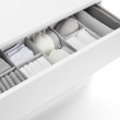 Lådor i tyg för sortering, Set med 6 st, PREMIUM DRAWER ORGANIZERS , Grå Lådor i tyg för sortering, Set med 6 st, PREMIUM DRAWER ORGANIZERS , Grå