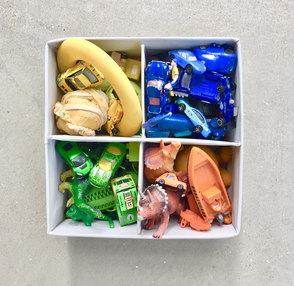 Lådor i tyg för sortering, Set med 6 st, PREMIUM DRAWER ORGANIZERS , Grå i gruppen Förvaring / Garderobsförvaring / Sorteringslådor hos SmartaSaker.se (41948)