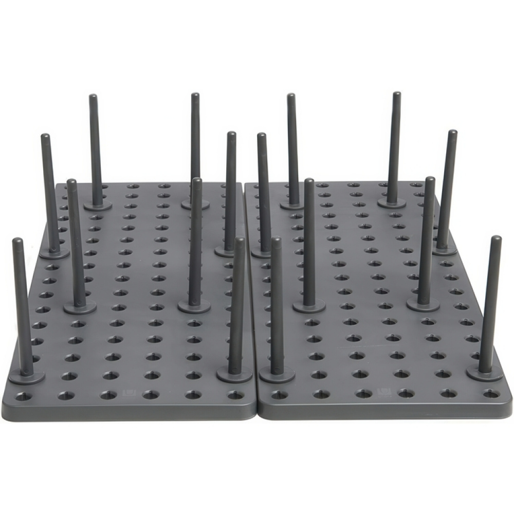 Lådorganiserare, 2 st, Justerbara, PEGGY, Umbra, Mörkgrå i gruppen Förvaring / Köksförvaring / Organisera köksskåp hos SmartaSaker.se (41949)