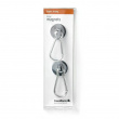 Magneter med karbinhake, 2 st, SNAP, superstark, Silver Magneter med karbinhake, 2 st, SNAP, superstark, Silver
