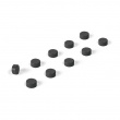 Magneter, mini, starka, 10 st, STEELY BLACK, Ø 0,6 x H 0,3 cm, Svart Magneter, mini, starka, 10 st, STEELY BLACK, Ø 0,6 x H 0,3 cm, Svart
