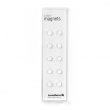 Magneter, mini, starka, 10 st, STEELY WHITE, Ø 0,6 x 0,3 cm, Vit Magneter, mini, starka, 10 st, STEELY WHITE, Ø 0,6 x 0,3 cm, Vit