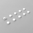 Magneter, mini, starka, 10 st, STEELY WHITE, Ø 0,6 x 0,3 cm, Vit Magneter, mini, starka, 10 st, STEELY WHITE, Ø 0,6 x 0,3 cm, Vit