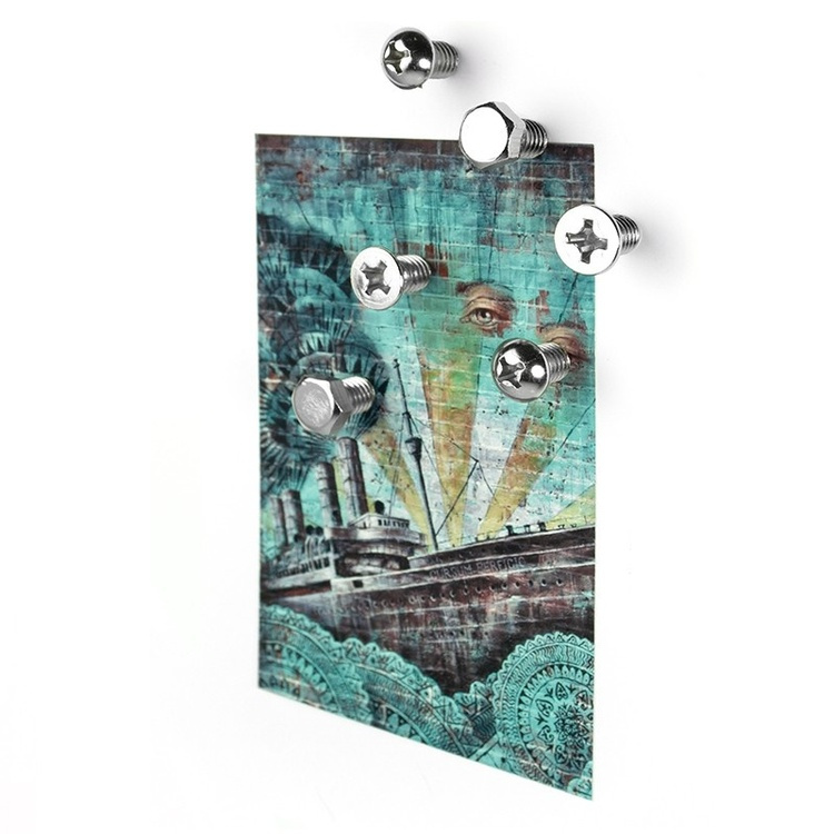 Magneter, Skruvar, 6 st, SCREW, 1,8 x 1,5 cm, Silver i gruppen Förvaring / Magneter och självhäftande hos SmartaSaker.se (42032)