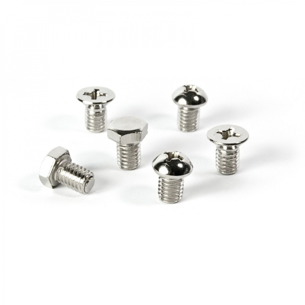 Magneter, Skruvar, 6 st, SCREW, 1,8 x 1,5 cm, Silver i gruppen Förvaring / Magneter och självhäftande hos SmartaSaker.se (42032)