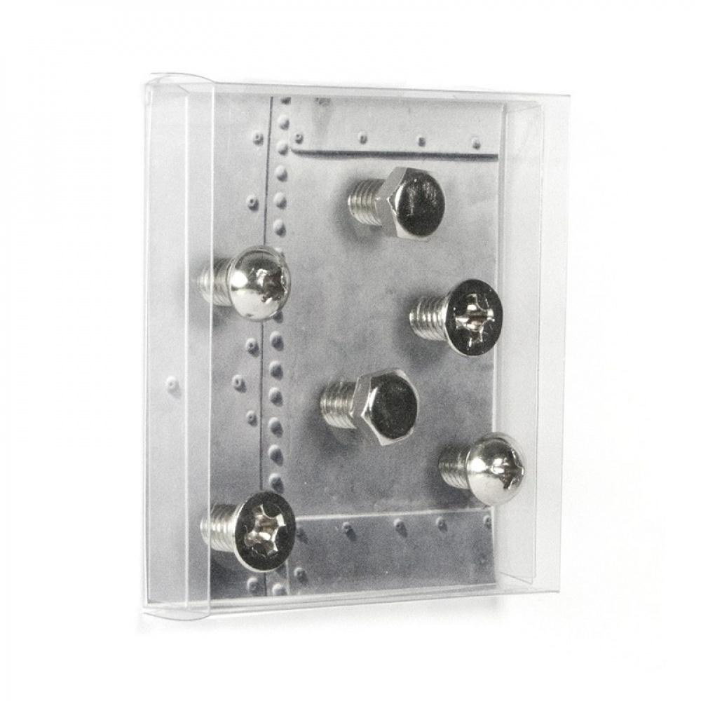 Magneter, Skruvar, 6 st, SCREW, 1,8 x 1,5 cm, Silver i gruppen Förvaring / Magneter och självhäftande hos SmartaSaker.se (42032)