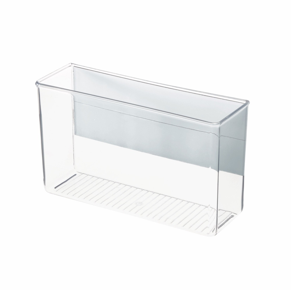 Magnetisk Förvaring, ID LARGE MAGNETIC BIN, 28 x 9 x H 16 cm, Transparent i gruppen Förvaring / Magneter och självhäftande hos SmartaSaker.se (42042)
