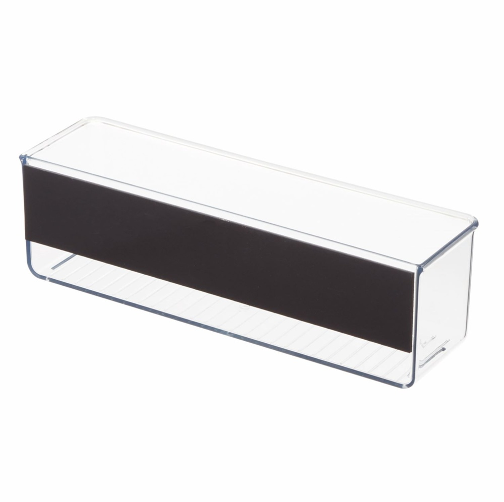 Magnetisk Förvaring, ID MEDIUM MAGNETIC BIN, 28 x 7,5 x H 8,5 cm, Transparent i gruppen Förvaring / Magneter och självhäftande hos SmartaSaker.se (42043)