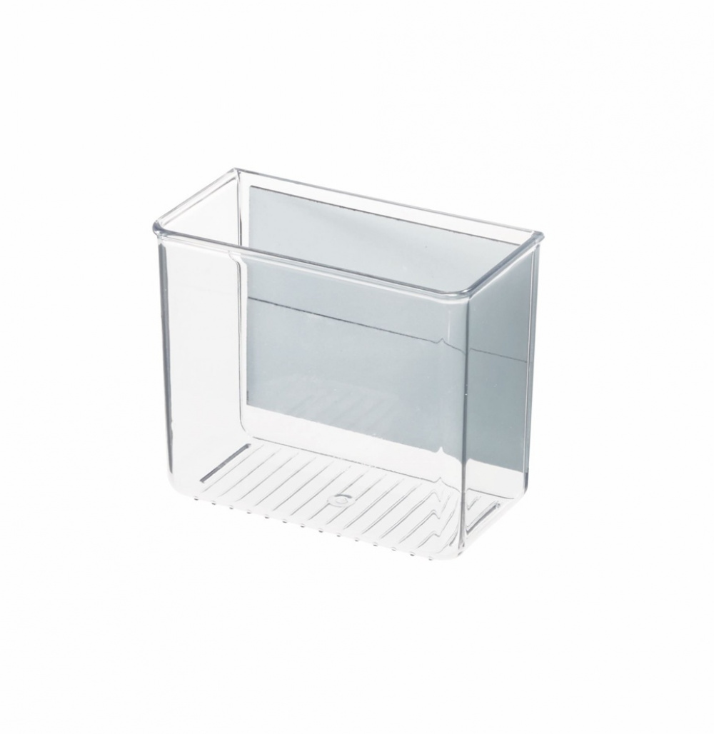 Magnetisk Förvaring, ID SMALL MAGNETIC BIN, 15 x 7,5 x H 12.5 cm, Transparent i gruppen Förvaring / Magneter och självhäftande / Starka magneter hos SmartaSaker.se (42044)