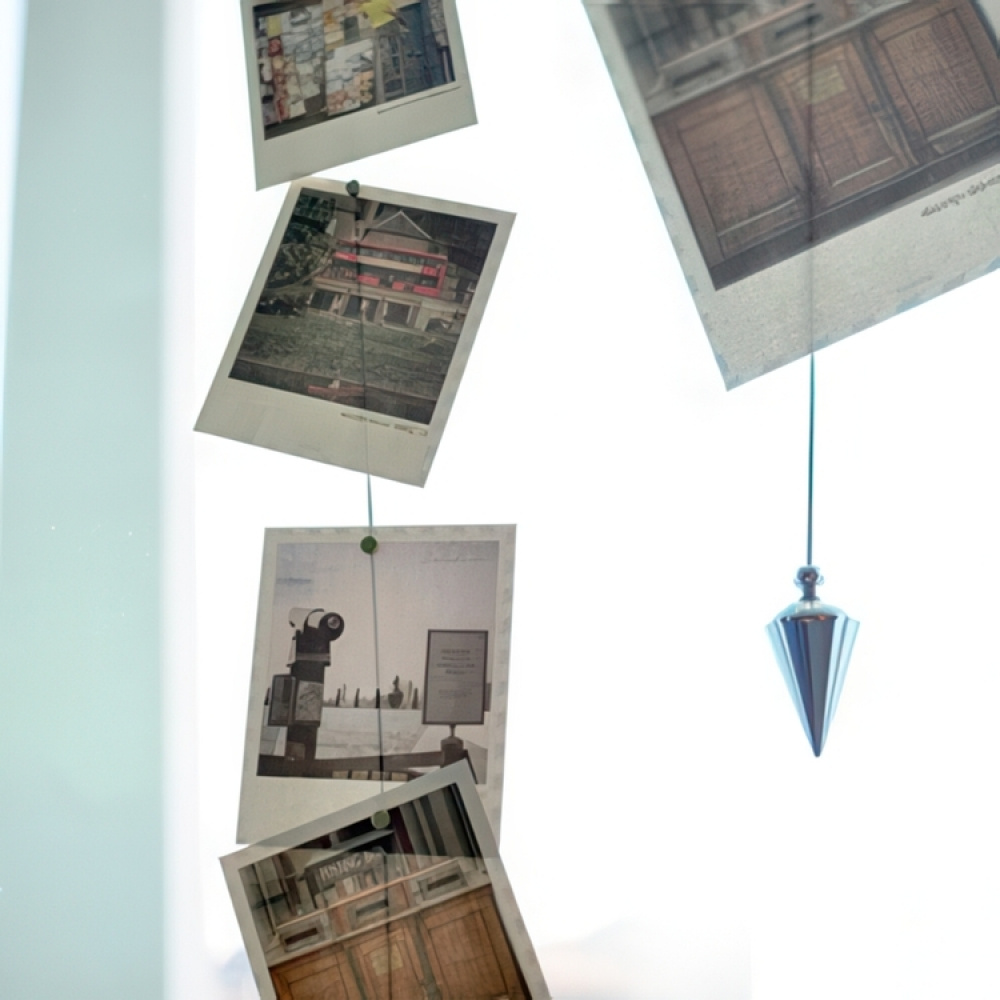 Magnetisk Korthållare, Lodrät, STEELY FRANK, H 150 cm, Silver i gruppen Förvaring / Magneter och självhäftande / Magnetförvaring hos SmartaSaker.se (42051)