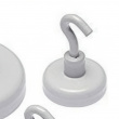 Magnetisk krok platt, Superstark - 3,5 kg, SMALL POWER HOOK, Ø 2,5 cm Magnetisk krok platt, Superstark - 3,5 kg, SMALL POWER HOOK, Ø 2,5 cm