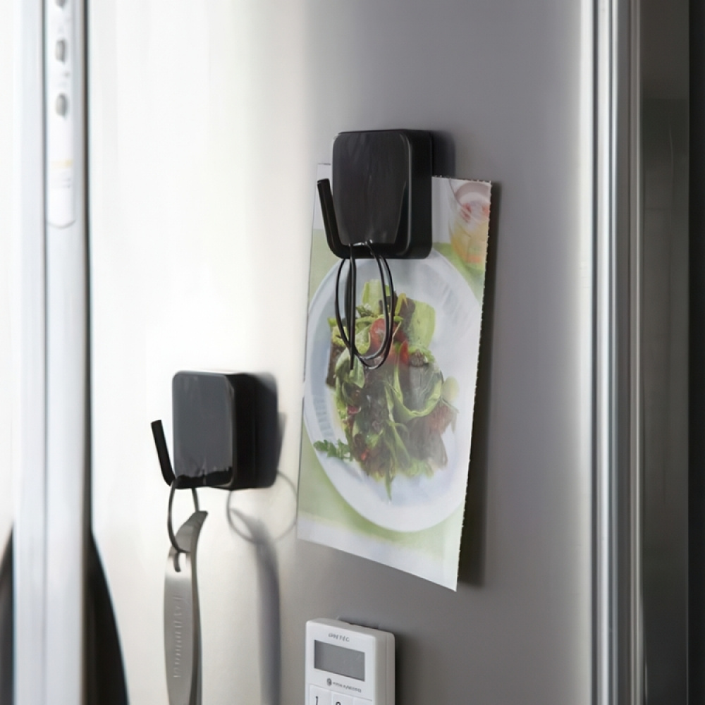 Magnetisk krok, MAGNET HOOK TOWER, 4,8 x 4,8 cm, Yamazaki, Svart i gruppen Förvaring / Magneter och självhäftande / Magnetkrokar hos SmartaSaker.se (42057)