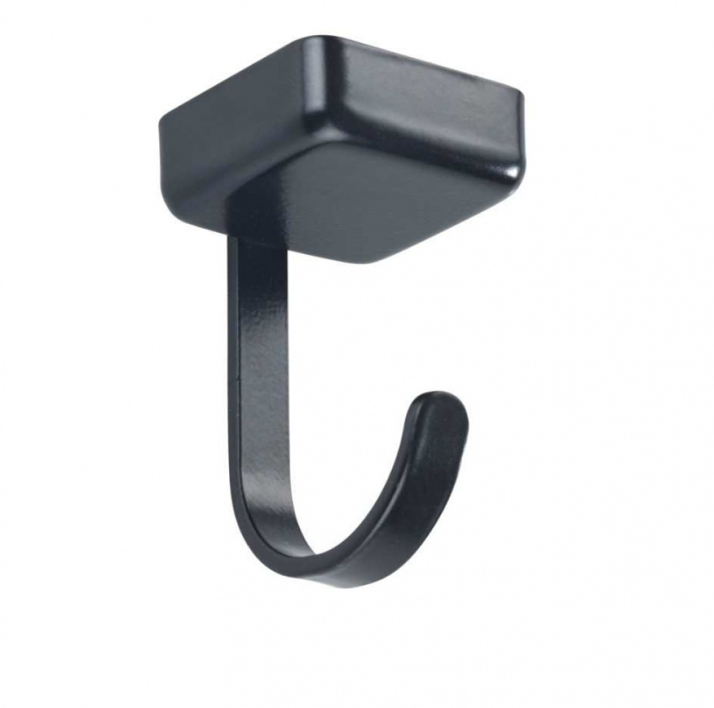 Magnetiska krokar, 6 st, JET UNDER SHELF, 2 x 2 x H 3,9 cm, Svarta i gruppen Förvaring / Magneter och självhäftande / Magnetkrokar hos SmartaSaker.se (42071)