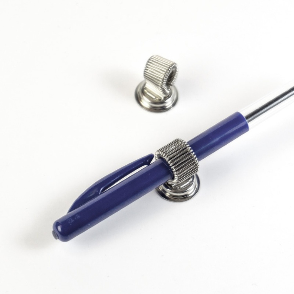 Magnetiska Pennhållare, Superstarka , 2 st, PEN HOLDER, Ø 1,8 cm, Silver i gruppen Förvaring / Magneter och självhäftande / Magnetförvaring hos SmartaSaker.se (42076)