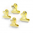 Magnetklämmor, 4 st, GRAFFA CLIPS, 3 x 3 x H 2 cm, Guld Magnetklämmor, 4 st, GRAFFA CLIPS, 3 x 3 x H 2 cm, Guld