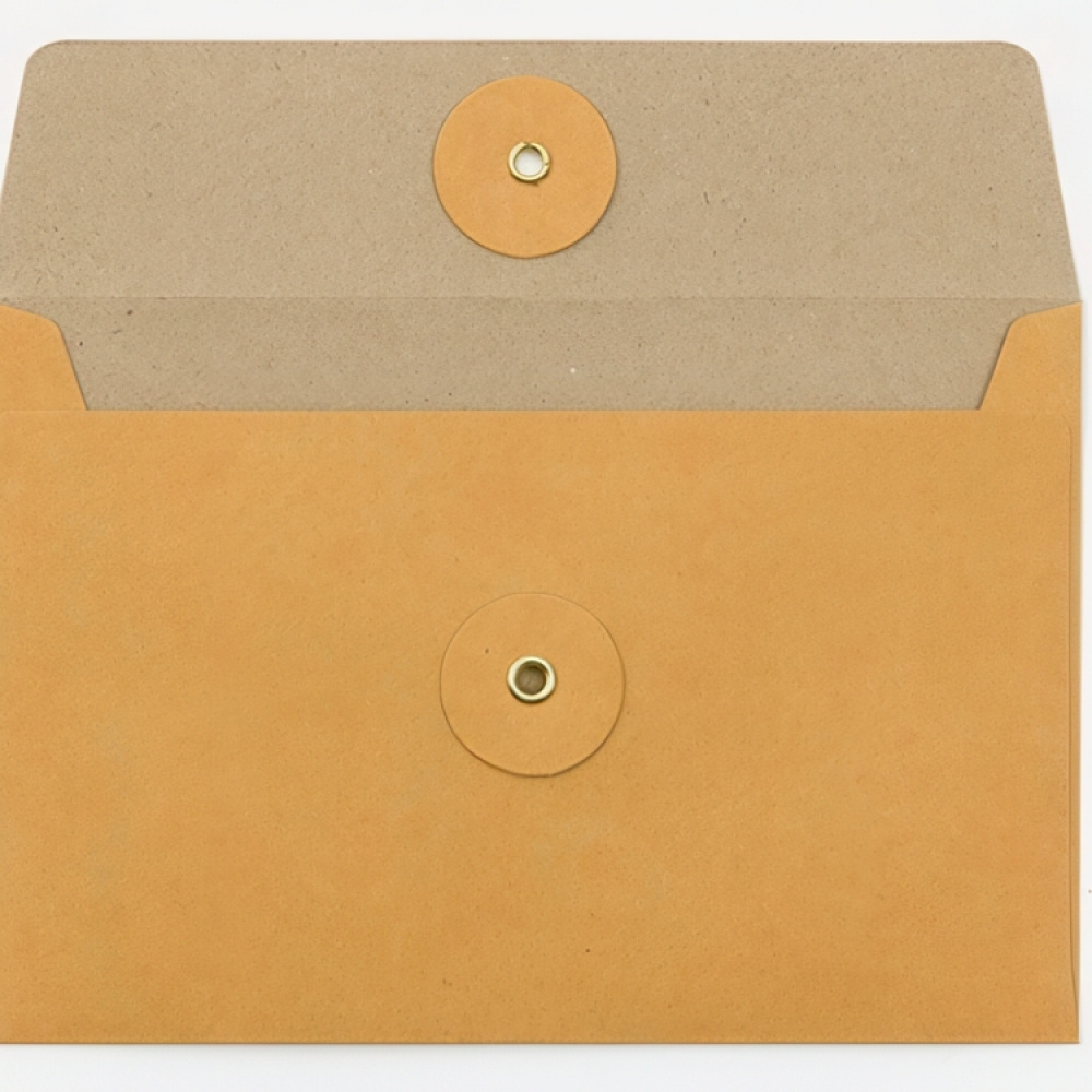 Mapp / Kuvert med snöre, 8 st, TRAVELER\'S COMPANY KRAFT, 17 x H 11,5 , orange i gruppen Förvaring / Kontorsmaterial hos SmartaSaker.se (42096)