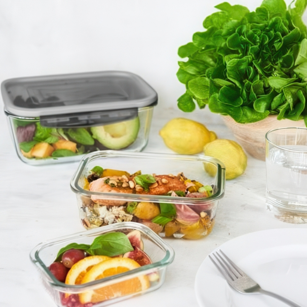 Matlåda i glas, 0,25 L, SMARTSTORE MINI, Klar i gruppen Förvaring / Köksförvaring / Matlådor / Matlådor i glas hos SmartaSaker.se (42105)