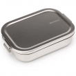 Matlåda i metall, 1,1 L, BRABANTIA MAKE & TAKE MEDIUM LUNCH BOX, 14,4 x 20,6 x H 5,8 cm, Silver Matlåda i metall, 1,1 L, BRABANTIA MAKE & TAKE MEDIUM LUNCH BOX, 14,4 x 20,6 x H 5,8 cm, Silver