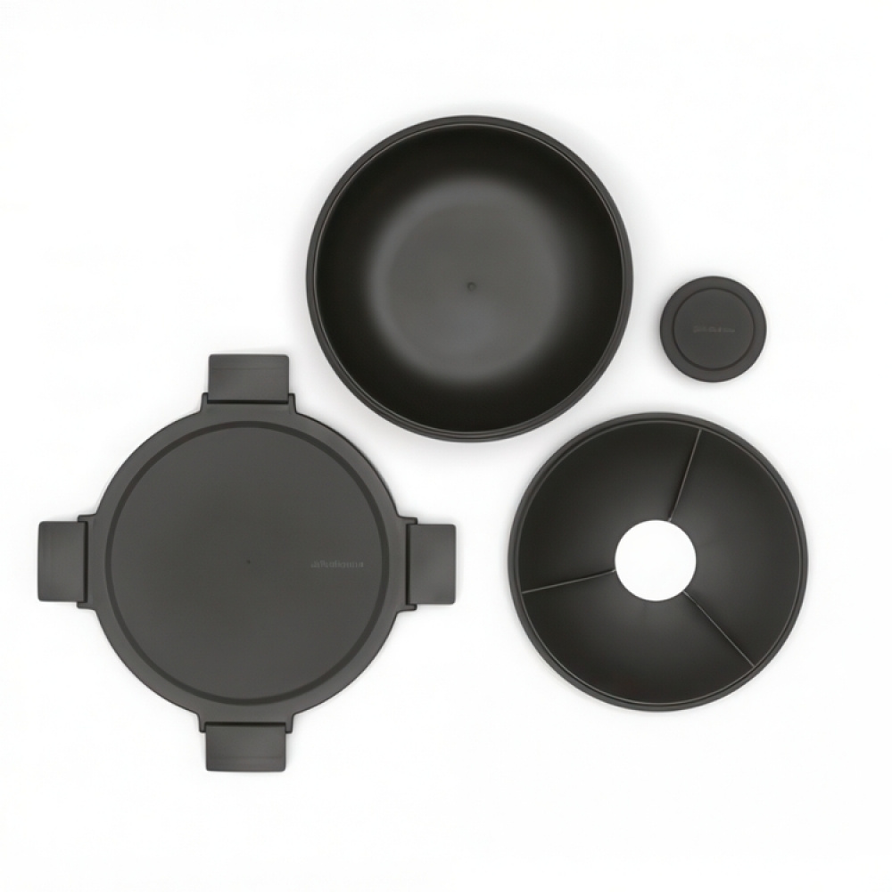 Matlåda för sallad, 1,3 L, BRABANTIA MAKE & TAKE SALAD BOWL, Ø 21 x H 7,5 cm i gruppen Förvaring / Köksförvaring / Matlådor / SmartStore matlådor hos SmartaSaker.se (42114)