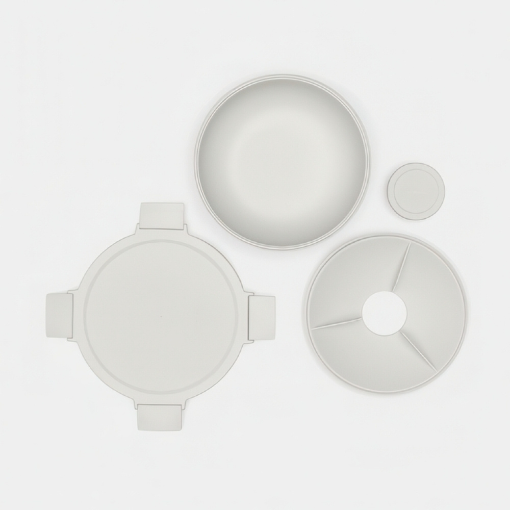 Matlåda för sallad, 1,3 L, BRABANTIA MAKE & TAKE SALAD BOWL, Ø 21 x H 7,5 cm i gruppen Förvaring / Köksförvaring / Matlådor / SmartStore matlådor hos SmartaSaker.se (42114)