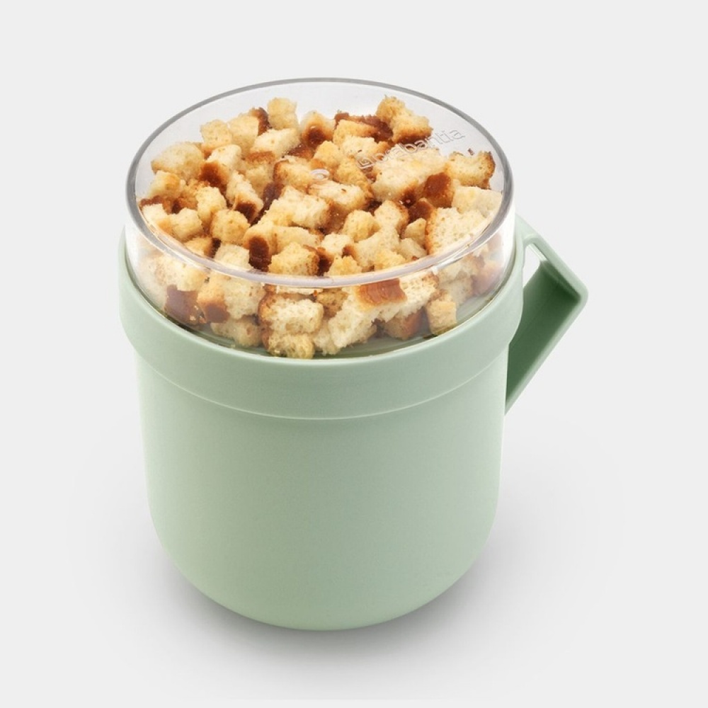 Matlåda för soppa, 0,6 L, BRABANTIA MAKE & TAKE SOUP MUG, Ø 11 x H 13 cm i gruppen Förvaring / Köksförvaring / Matlådor hos SmartaSaker.se (42115)