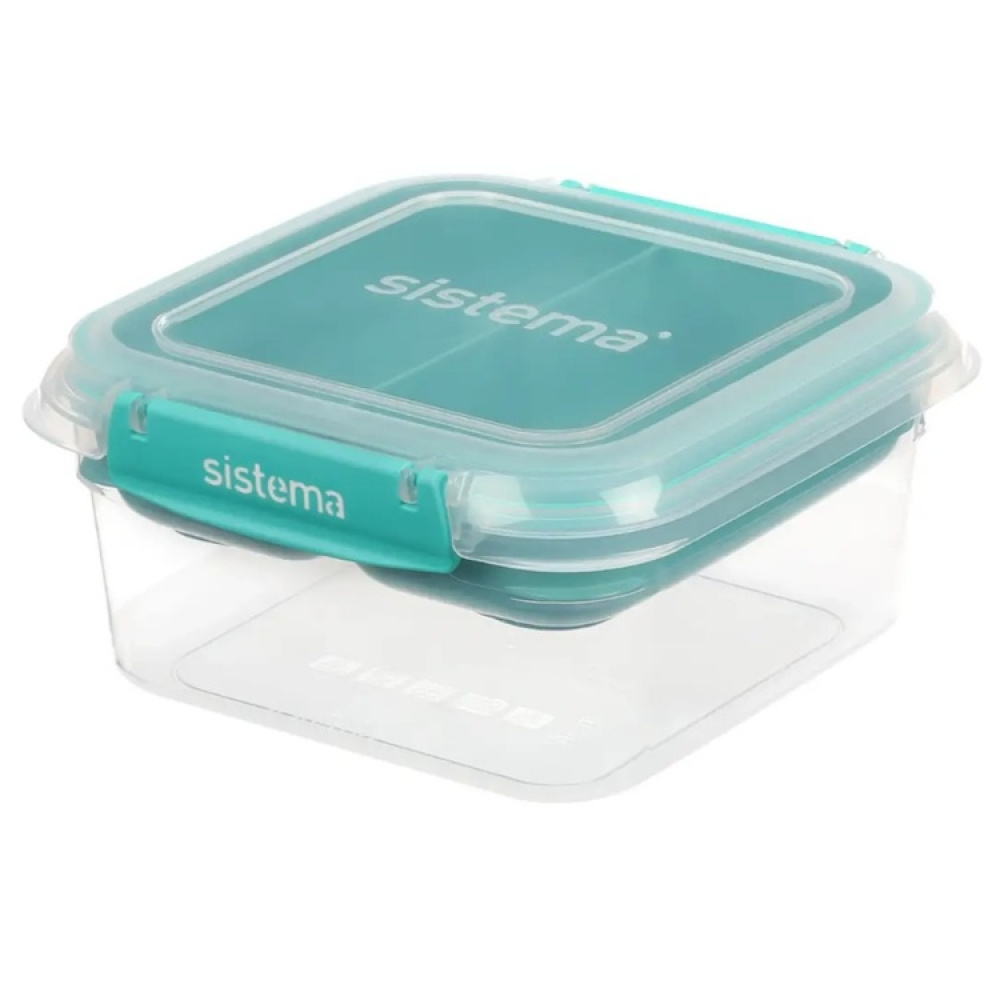 Matlåda med fack, 1,15 Liter, SISTEMA STAX TO GO i gruppen Förvaring / Köksförvaring / Matlådor / Lunchlådor och Bento hos SmartaSaker.se (42125)