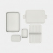 Matlåda med fack, 2 L, BRABANTIA MAKE & TAKE LARGE BENTO BOX , 25,5 x 16,7 x H 6,2 cm Matlåda med fack, 2 L, BRABANTIA MAKE & TAKE LARGE BENTO BOX , 25,5 x 16,7 x H 6,2 cm