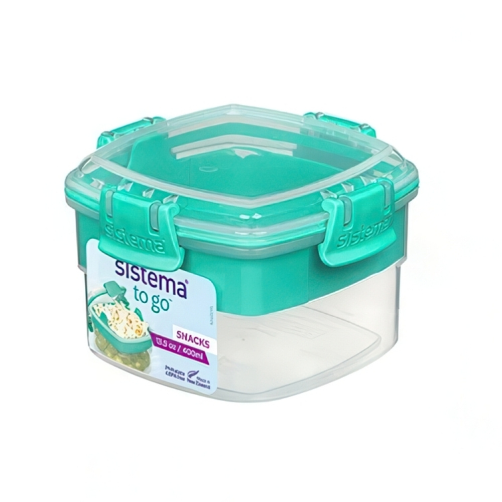 Matlåda uppdelad i fack, 400 ml, SNACK TO GO i gruppen Förvaring / Köksförvaring / Matlådor / SmartStore matlådor hos SmartaSaker.se (42132)