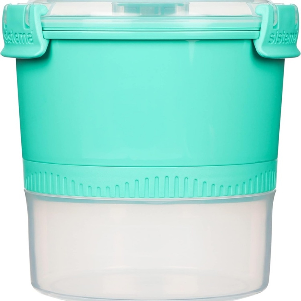 Matlåda uppdelad i fack, 965 ml, LUNCH STACK TO GO, Ø 13 cm x H 13 cm i gruppen Förvaring / Köksförvaring / Matlådor / SmartStore matlådor hos SmartaSaker.se (42133)