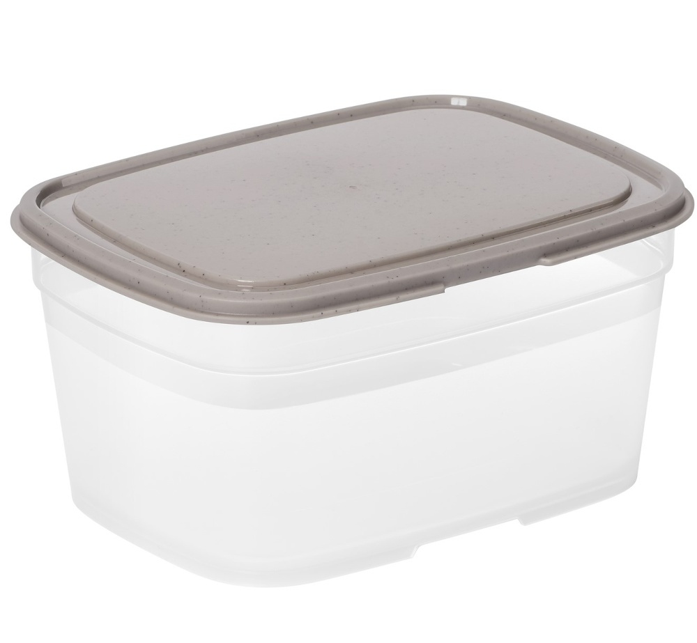 Matlåda, 1L, SMARTSTORE SUSTAIN, Transparent / Earl grey i gruppen Förvaring / Köksförvaring / Matlådor / Plast hos SmartaSaker.se (42135)
