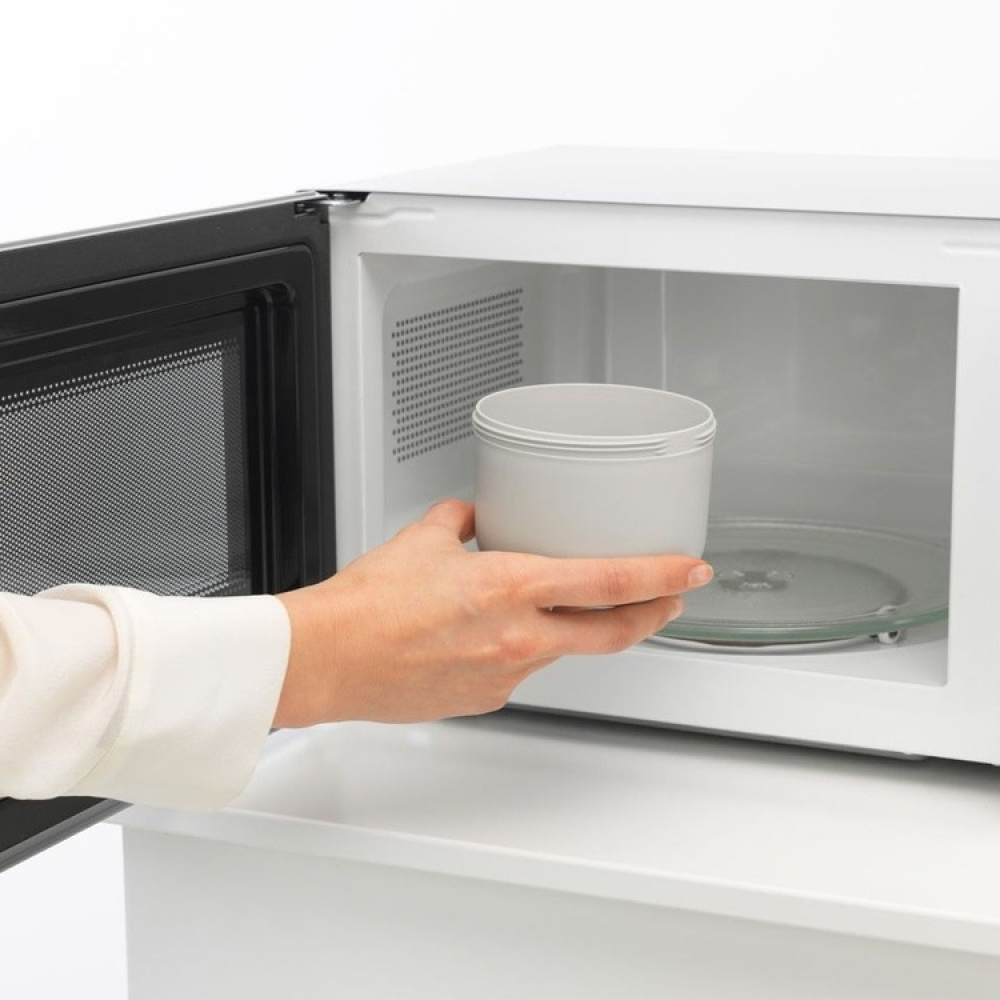 Matlåda, 0,5 L, BRABANTIA MAKE & TAKE BREAKFAST, Ø 11 x H 11,1 cm i gruppen Förvaring / Köksförvaring / Matlådor / Matlådor i plast hos SmartaSaker.se (42138)