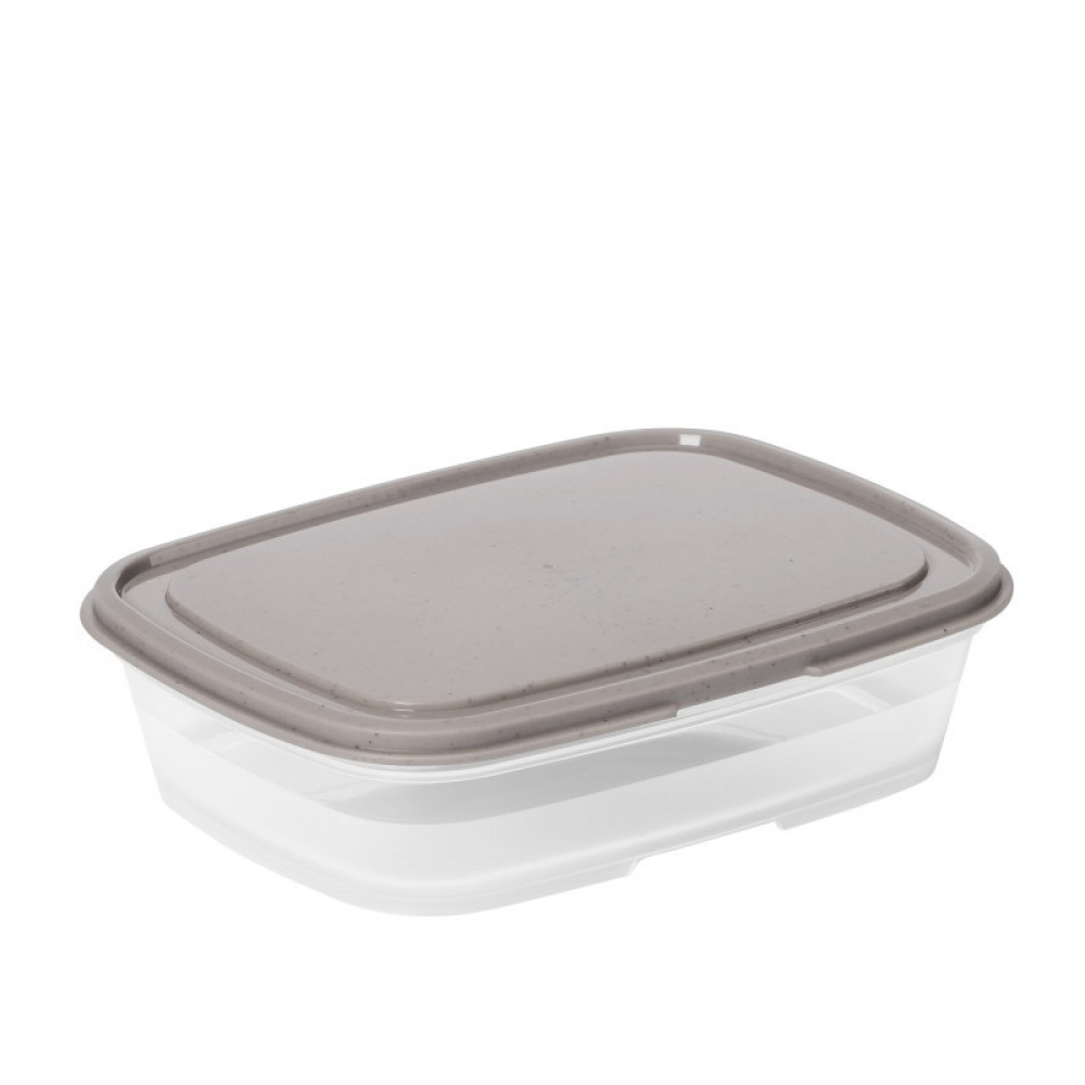 Matlåda, 0,5 L, SMARTSTORE SUSTAIN, Transparent / Earl grey i gruppen Förvaring / Köksförvaring / Matlådor / Plast hos SmartaSaker.se (42140)