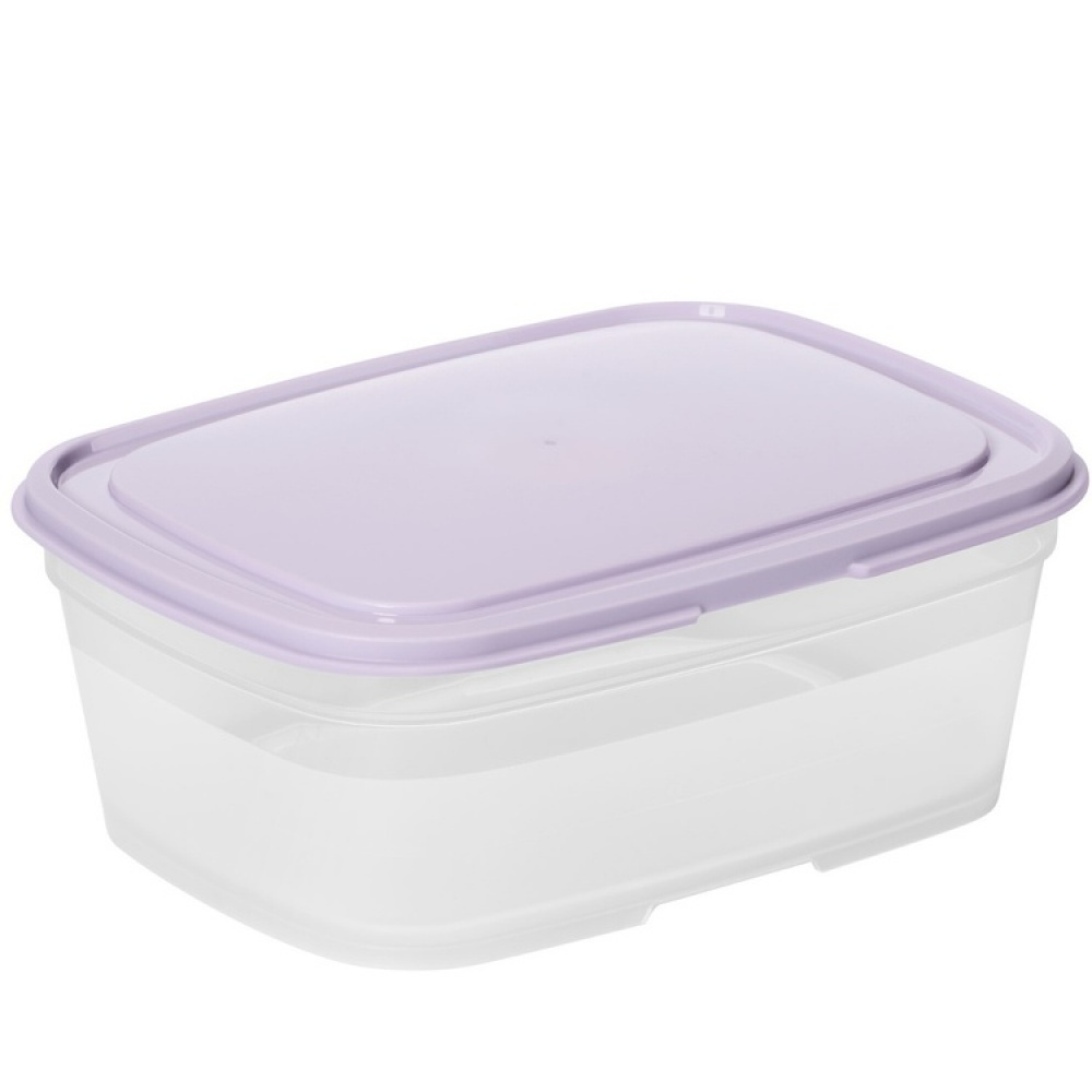 Matlåda, 0,8 L, SMARTSTORE FRESH, Transparent / Lila i gruppen Förvaring / Köksförvaring / Matlådor / SmartStore matlådor hos SmartaSaker.se (42142)