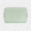 Matlåda, 1,1 L, BRABANTIA MAKE & TAKE FLAT LUNCH BOX , 25,5 x 16,7 x H 3,7 cm Matlåda, 1,1 L, BRABANTIA MAKE & TAKE FLAT LUNCH BOX , 25,5 x 16,7 x H 3,7 cm