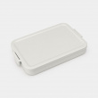 Matlåda, 1,1 L, BRABANTIA MAKE & TAKE FLAT LUNCH BOX , 25,5 x 16,7 x H 3,7 cm Matlåda, 1,1 L, BRABANTIA MAKE & TAKE FLAT LUNCH BOX , 25,5 x 16,7 x H 3,7 cm