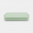 Matlåda, 1,1 L, BRABANTIA MAKE & TAKE FLAT LUNCH BOX , 25,5 x 16,7 x H 3,7 cm Matlåda, 1,1 L, BRABANTIA MAKE & TAKE FLAT LUNCH BOX , 25,5 x 16,7 x H 3,7 cm