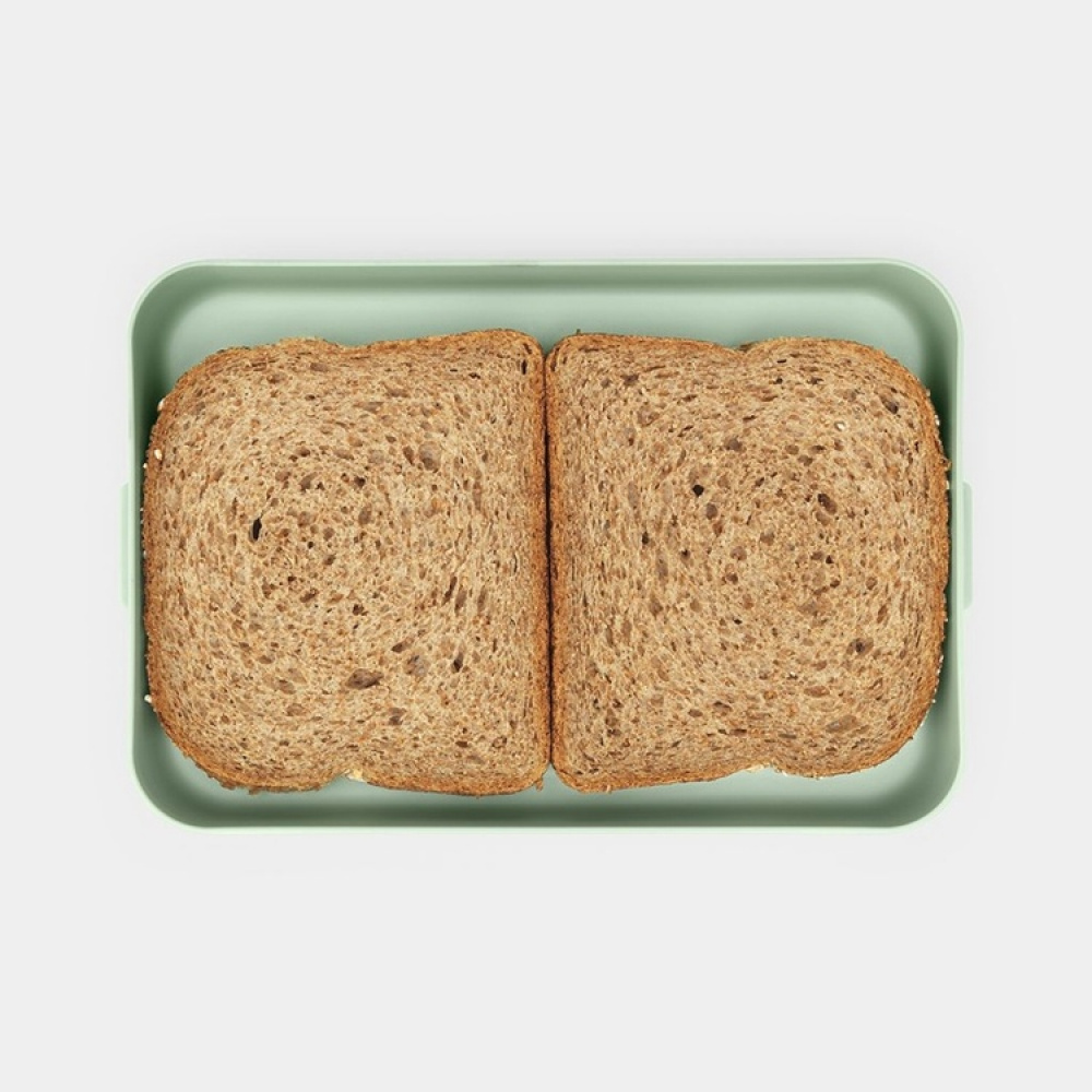 Matlåda, 1,1 L, BRABANTIA MAKE & TAKE FLAT LUNCH BOX , 25,5 x 16,7 x H 3,7 cm i gruppen Förvaring / Köksförvaring / Matlådor / Matlådor i plast hos SmartaSaker.se (42148)