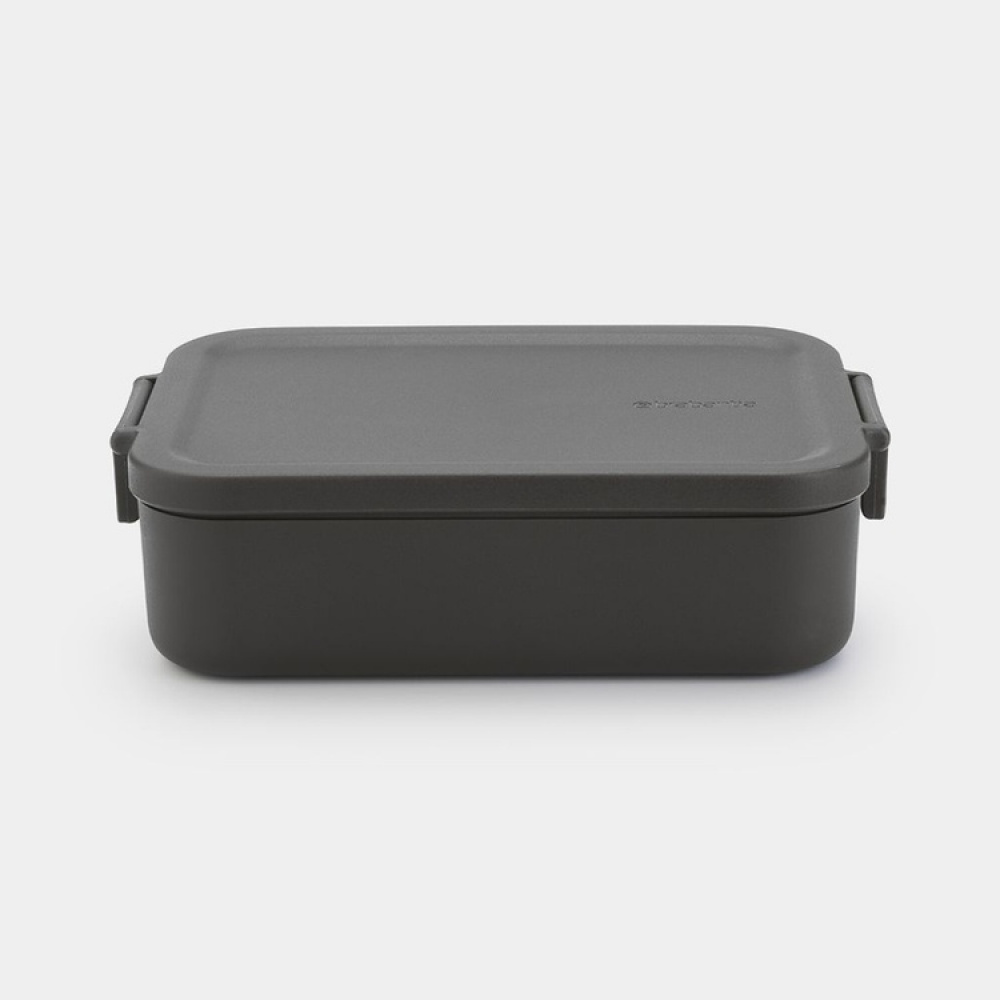 Matlåda 1,1L, Brabantia, Mörkgrå i gruppen Förvaring / Köksförvaring / Matlådor / Matlådor i plast hos SmartaSaker.se (42149)