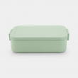 Matlåda, 1,1 L, BRABANTIA MAKE & TAKE MEDIUM LUNCH BOX, 20 x 13,5 x H 5,5 cm Matlåda, 1,1 L, BRABANTIA MAKE & TAKE MEDIUM LUNCH BOX, 20 x 13,5 x H 5,5 cm
