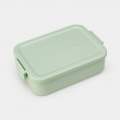 Matlåda, 1,1 L, BRABANTIA MAKE & TAKE MEDIUM LUNCH BOX, 20 x 13,5 x H 5,5 cm Matlåda, 1,1 L, BRABANTIA MAKE & TAKE MEDIUM LUNCH BOX, 20 x 13,5 x H 5,5 cm