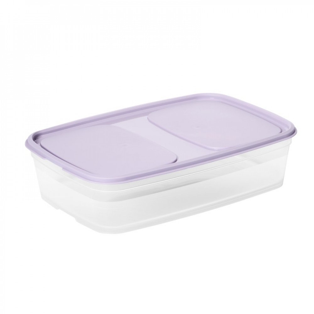 Matlåda, 1,6 L, SMARTSTORE FRESH, Transparent / Lila i gruppen Förvaring / Köksförvaring / Matlådor / Plast hos SmartaSaker.se (42154)
