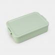 Matlåda, 2 L, BRABANTIA MAKE & TAKE LARGE LUNCH BOX , 25,5 x 16,7 x H 6 cm Matlåda, 2 L, BRABANTIA MAKE & TAKE LARGE LUNCH BOX , 25,5 x 16,7 x H 6 cm