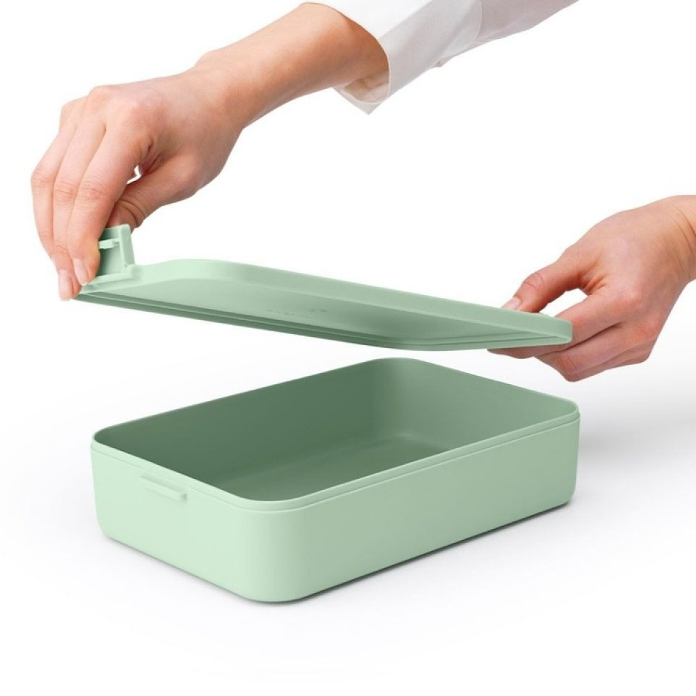 Matlåda, 2 L, BRABANTIA MAKE & TAKE LARGE LUNCH BOX , 25,5 x 16,7 x H 6 cm i gruppen Förvaring / Köksförvaring / Matlådor / Matlådor i plast hos SmartaSaker.se (42156)