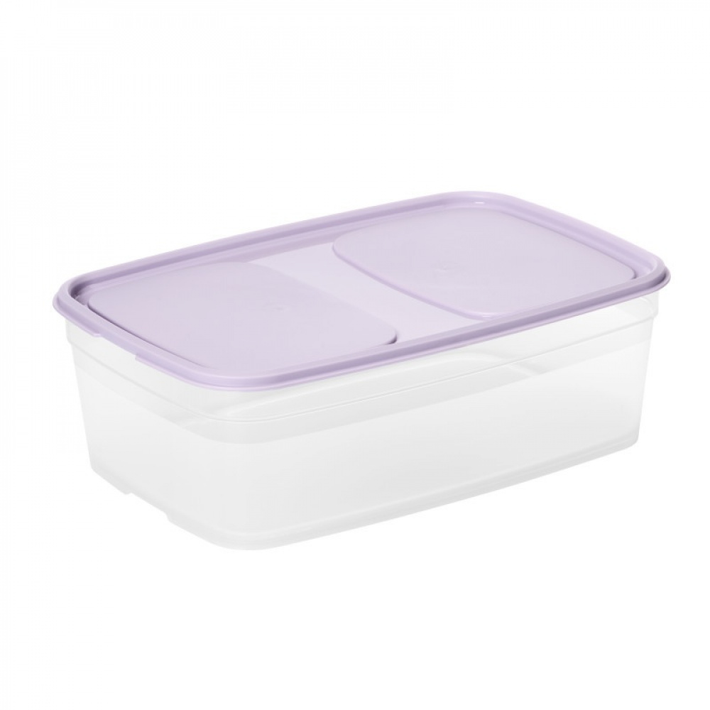 Matlåda, 2,2 L, SMARTSTORE FRESH, Transparent / Lila i gruppen Förvaring / Köksförvaring / Matlådor / Plast hos SmartaSaker.se (42157)